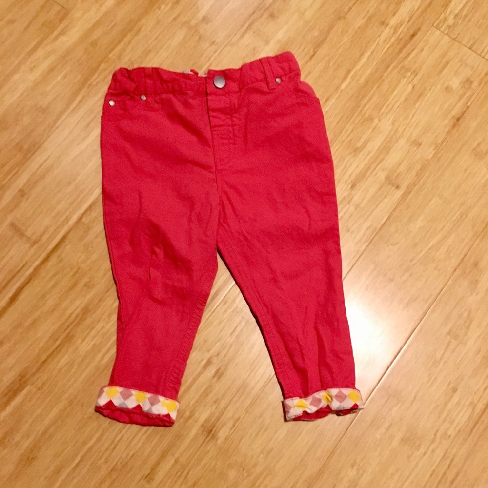 Little Green Radicals Organic Pink Trousers,NWOT